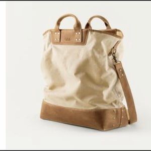 Mission Mercantile Canvas/Leather bag